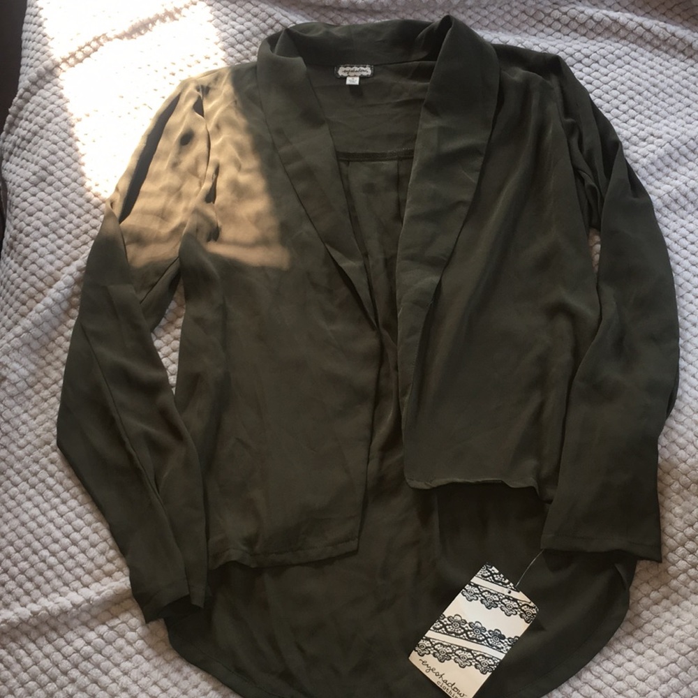Flowy Blazer Top